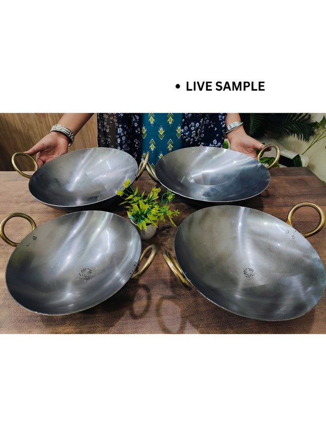 Nyra Kitchenware أواني مطبخ نيرا بلمسة فضية وذهبية من الحديد آمنة للغسالة 2 لتر - Image 4
